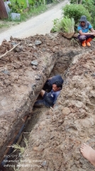 Pascabencana, PDAM Kabupaten Solok Kebut Perbaikan Pipa Utama